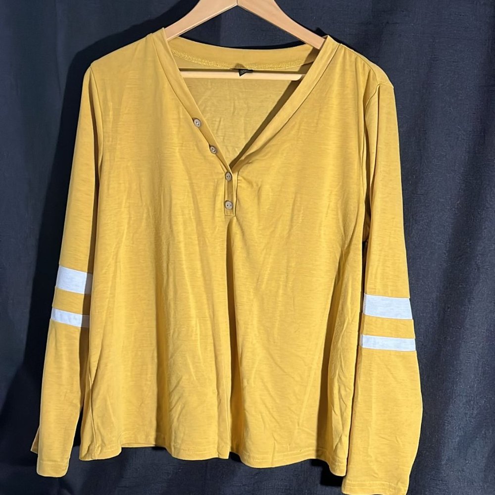 Yellow blouse